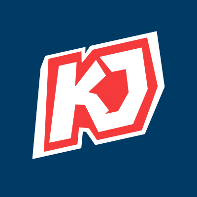 A logo made of the letters K, J